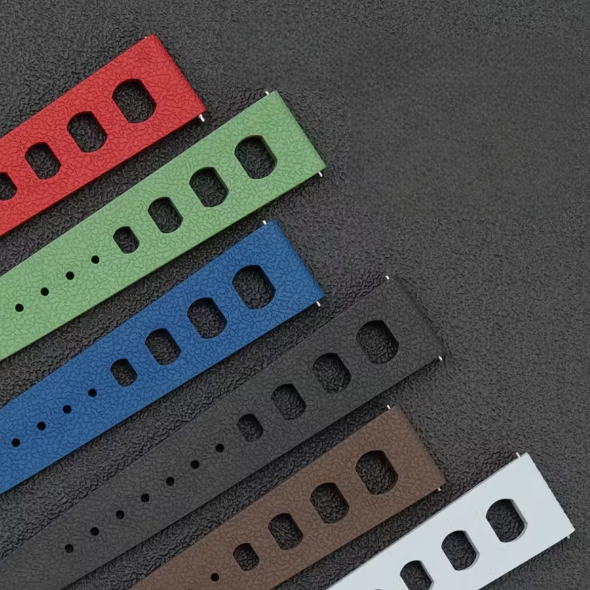 Cinturini in gomma e silicone