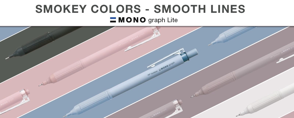 Smokey Colors SMooth lines Mono graph lite 