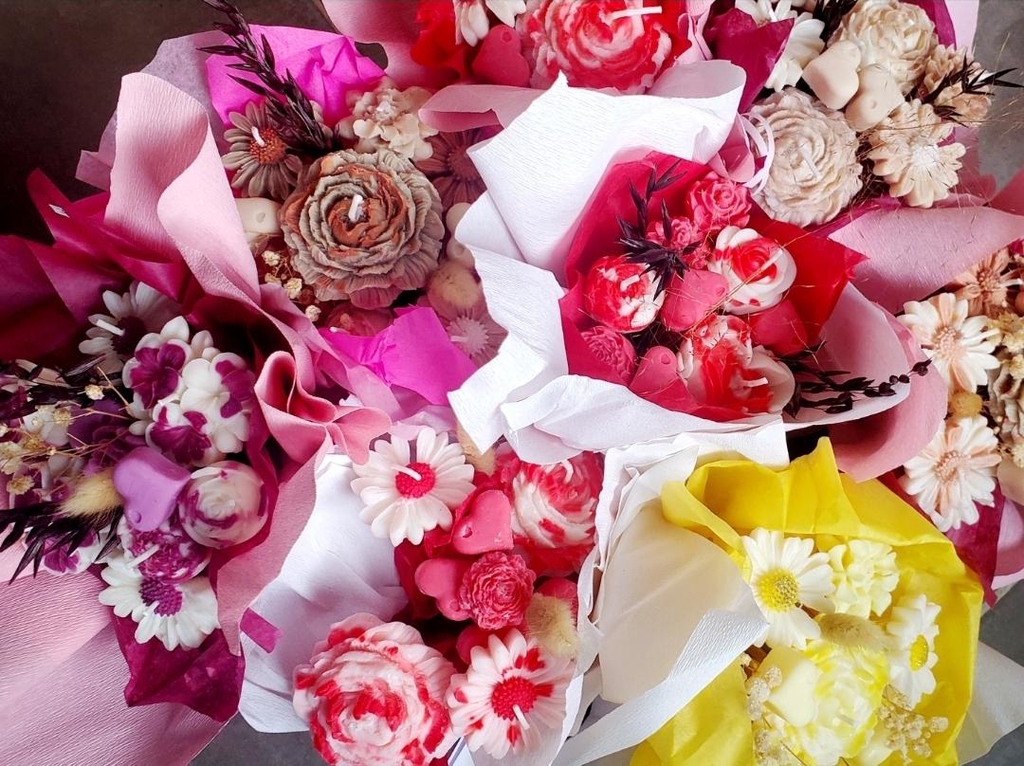 Bougies et Fondants fabriqués artisanalement 