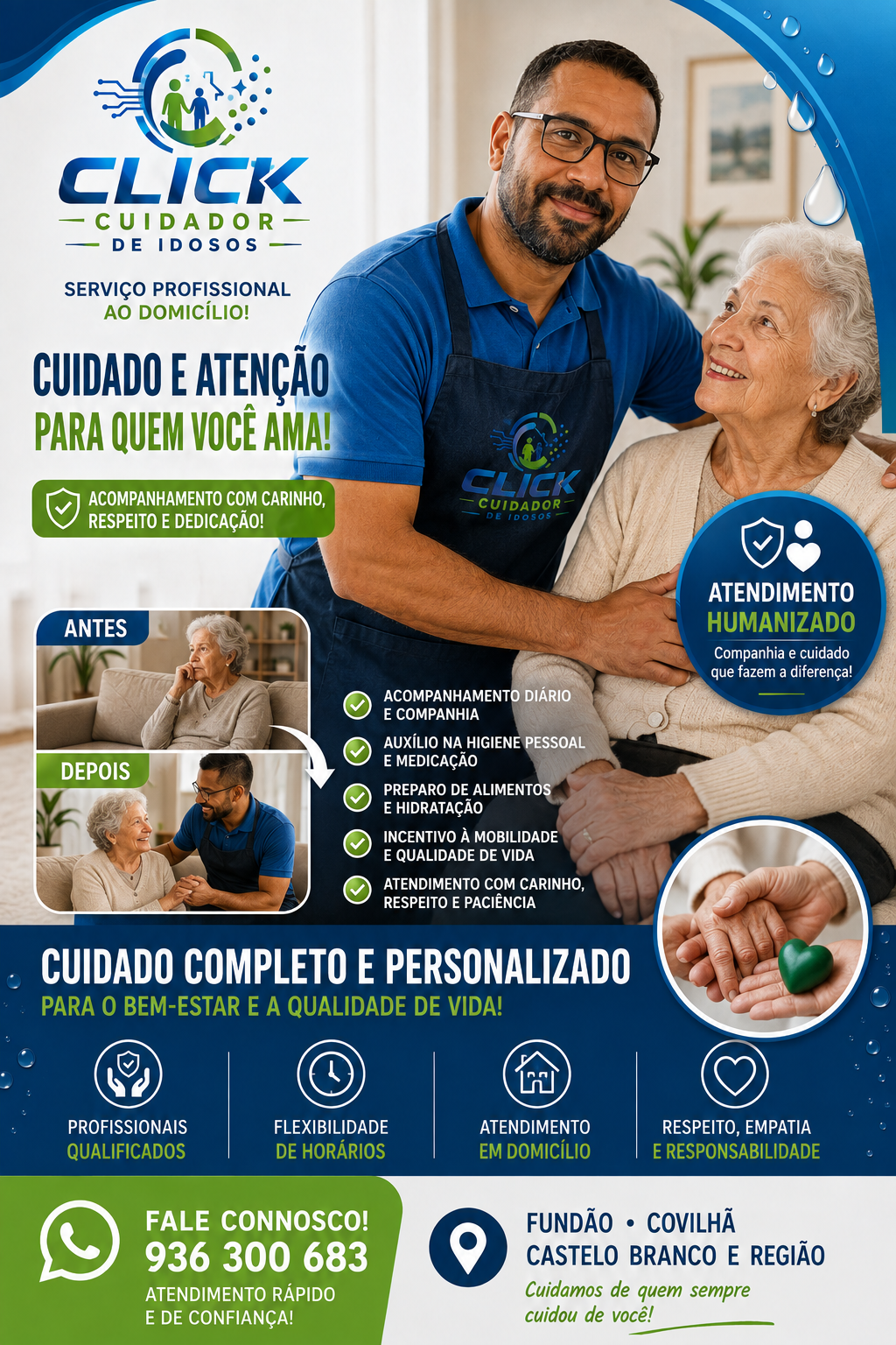 Cuidador de idosos ou doentes
