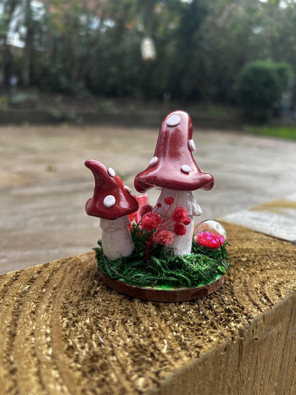 Handmade Toadstools