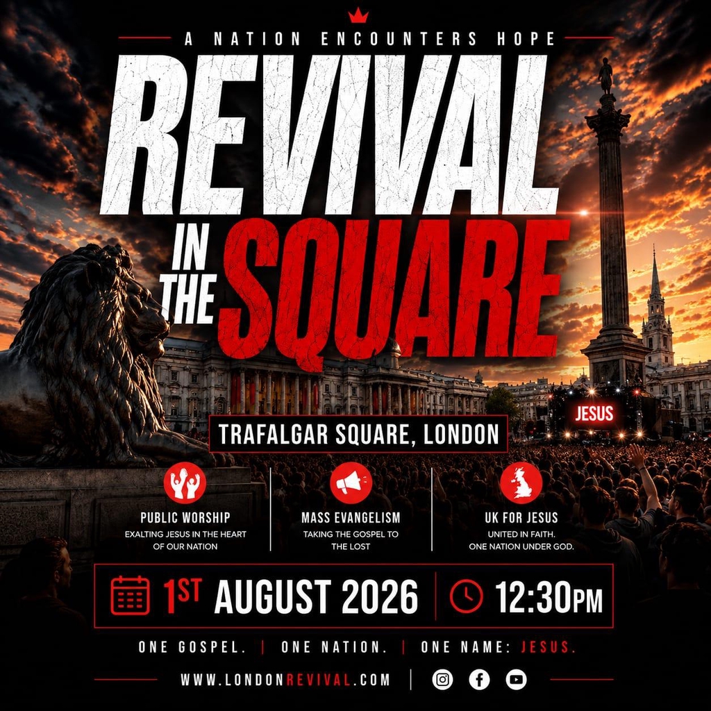 Revival In The Square 
One Gospel One Nation One Name Jesus 