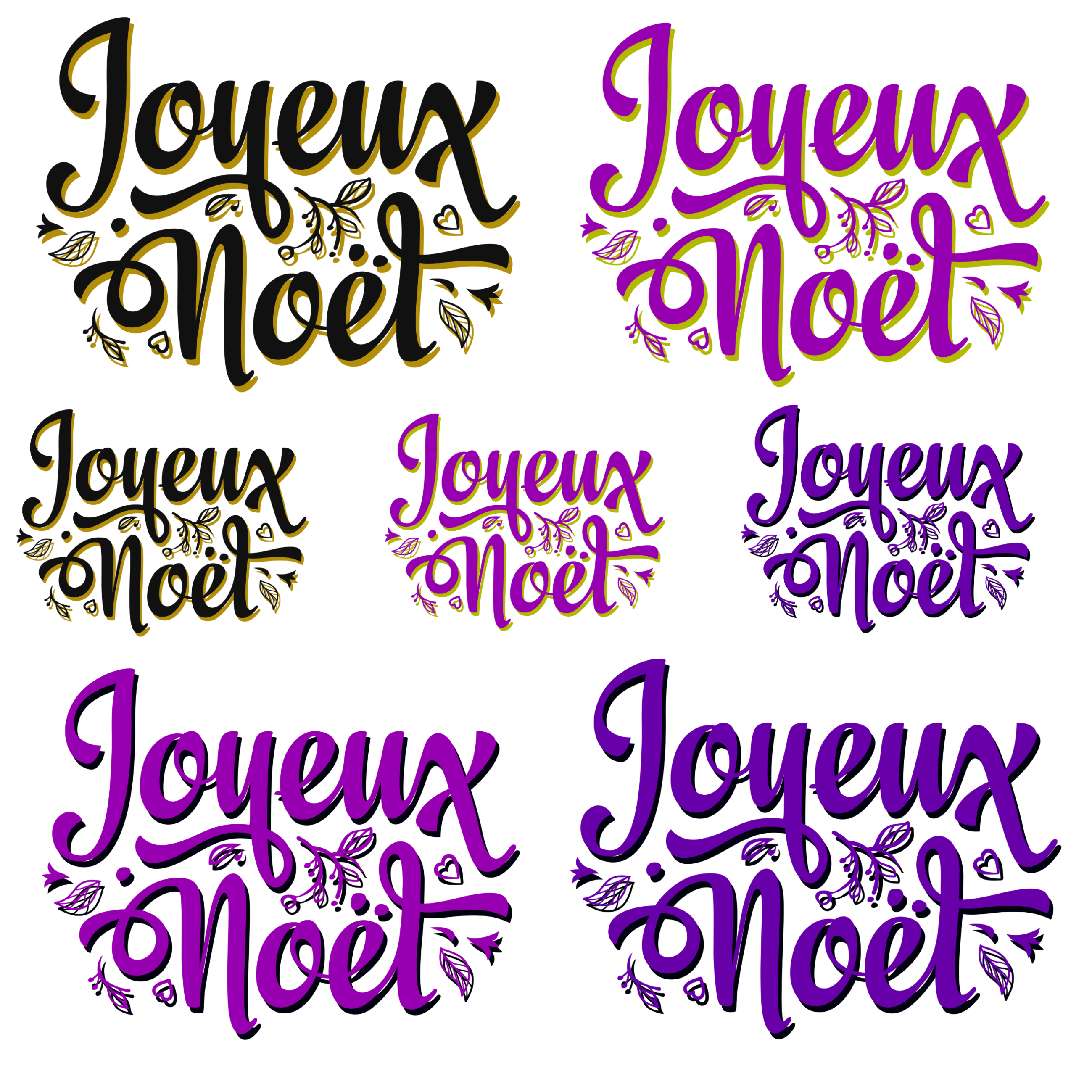 STICKERS TEXTE UVDTF