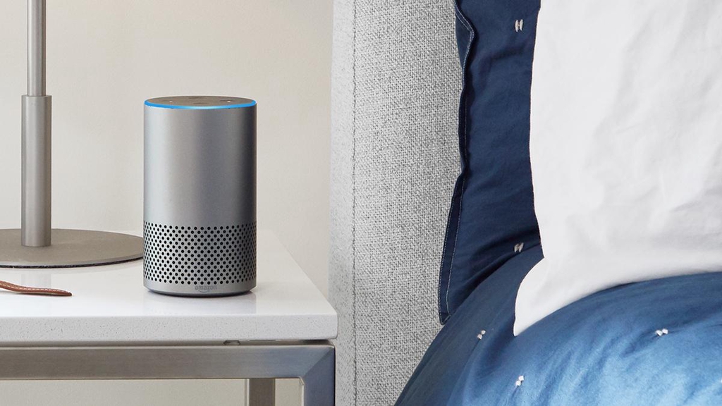 Smart Speaker in a kitchen