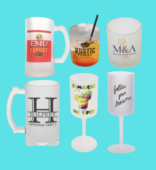 Beer Steins. Wine Glasses. Whisky Glasses ect