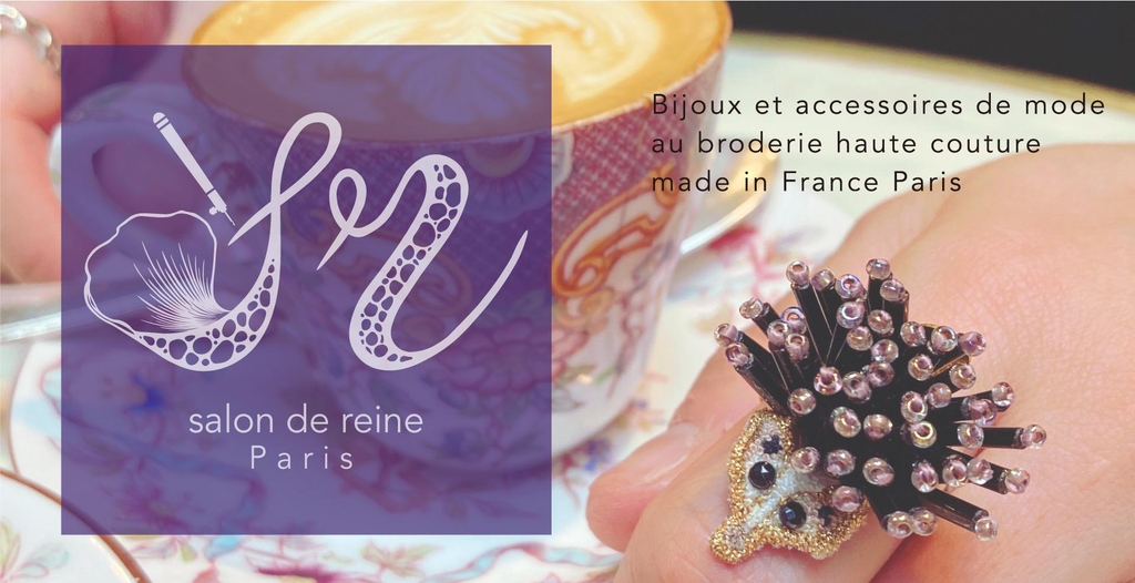 Broderie d’Art sur Bijoux et Accessoires de mode Créations à Paris