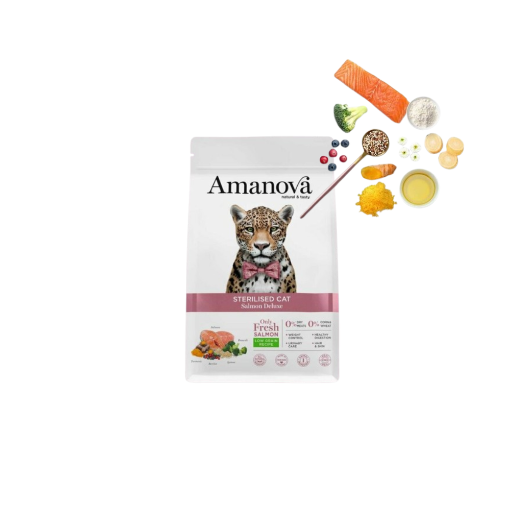 Amanova nourriture chiens et chats premium (croquettes, pâtées)