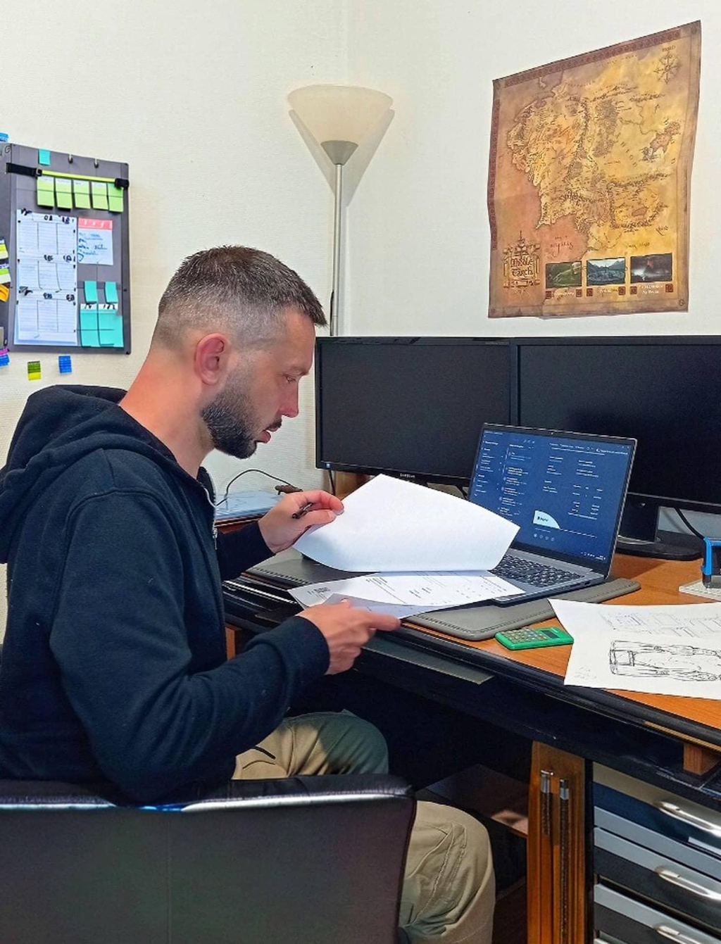 Projet de meuble en bois sur mesure – création artisanale personnalisée