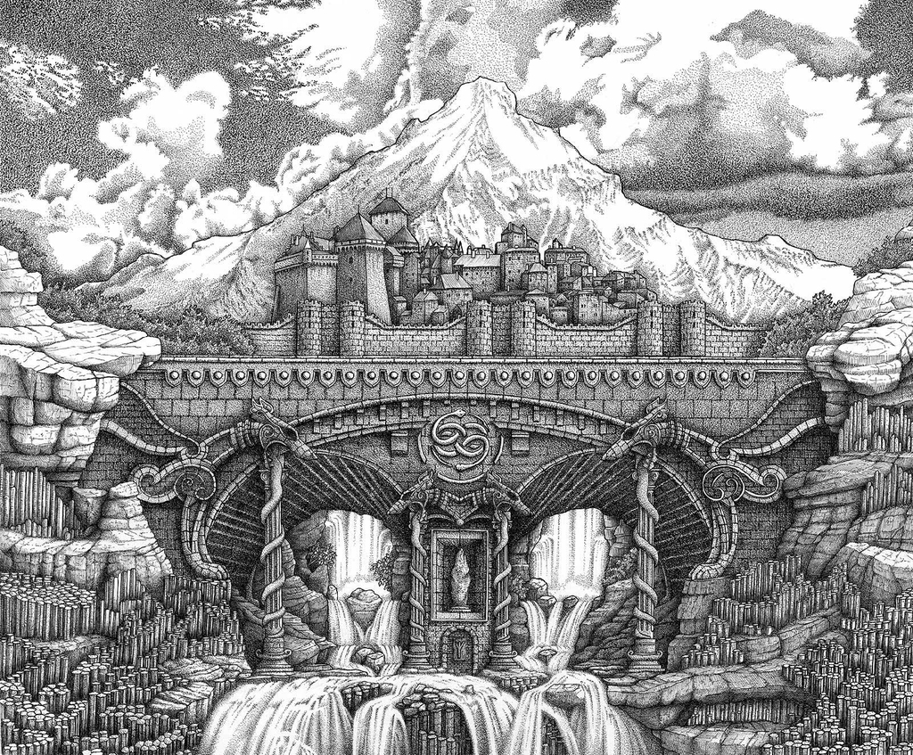 Catégorie noir et blanc - Haldan illustrations - Boutique