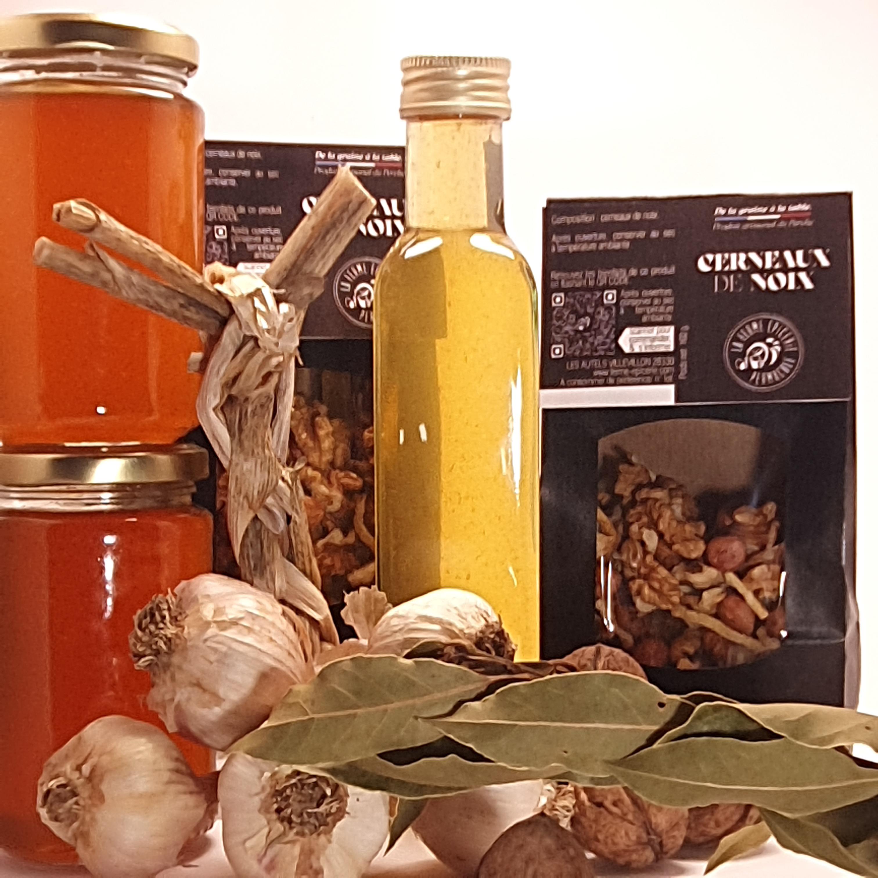 Des Produits d'Epicerie Artisanale sains conçus à la ferme en vente directe.