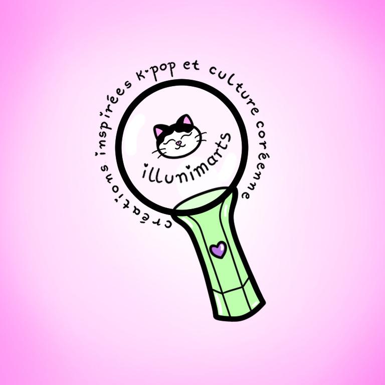 logo-illunimarts-lightstick-k-pop-creation-coree-culture-coreenne-chat
