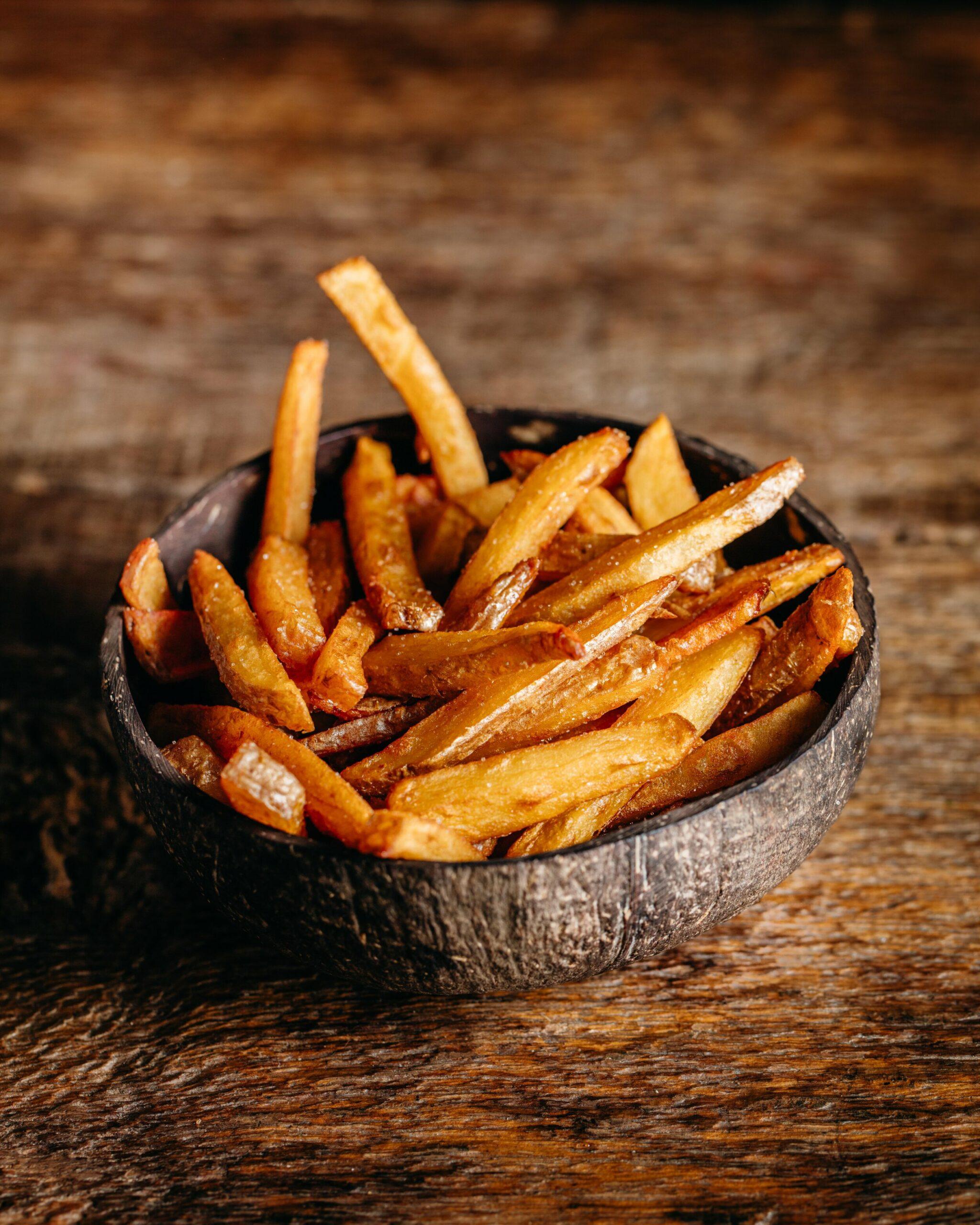 Découvrez nos savoureuses, frites, maison