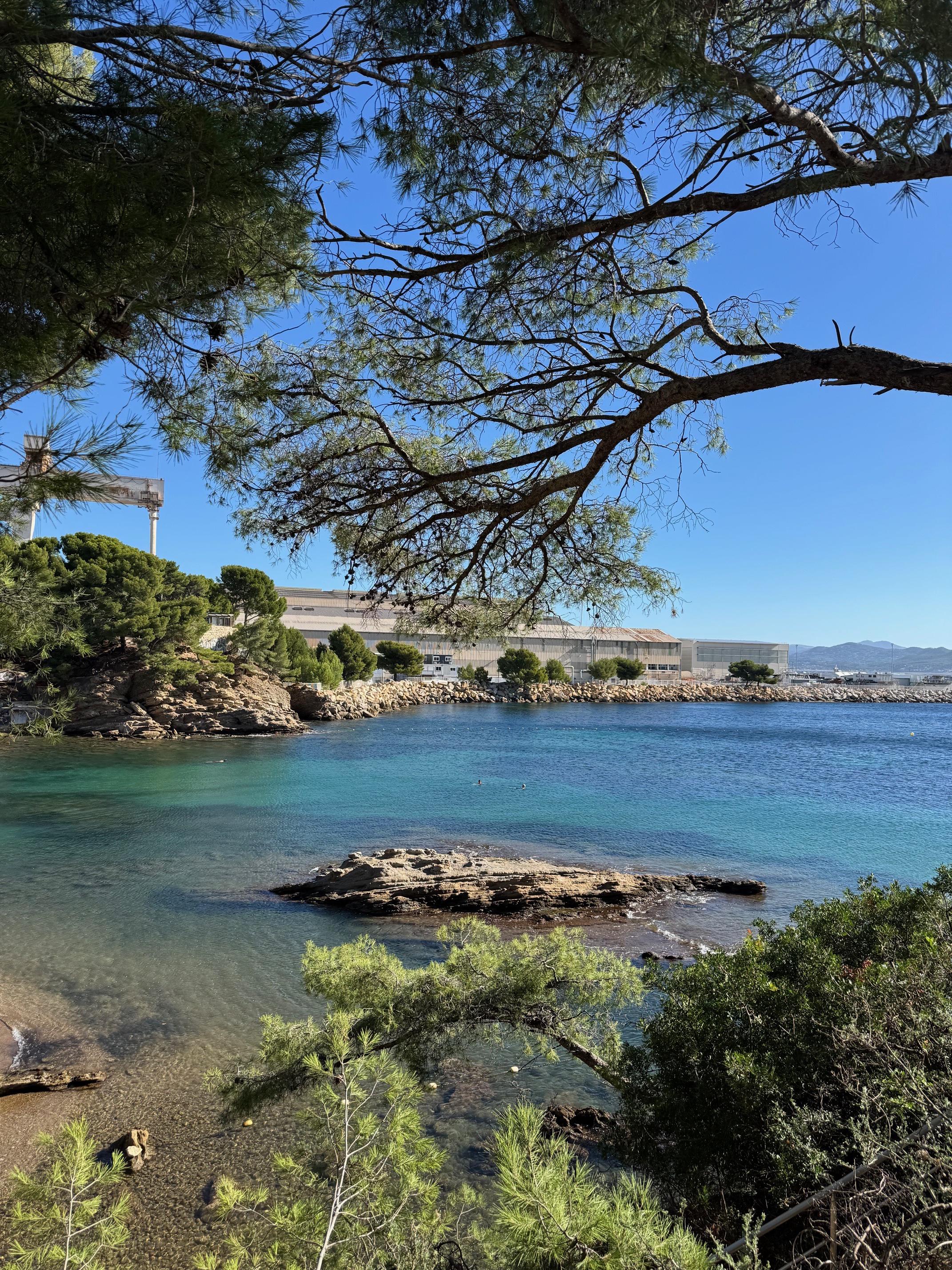 Calanque du Mugel à La
Ciotat