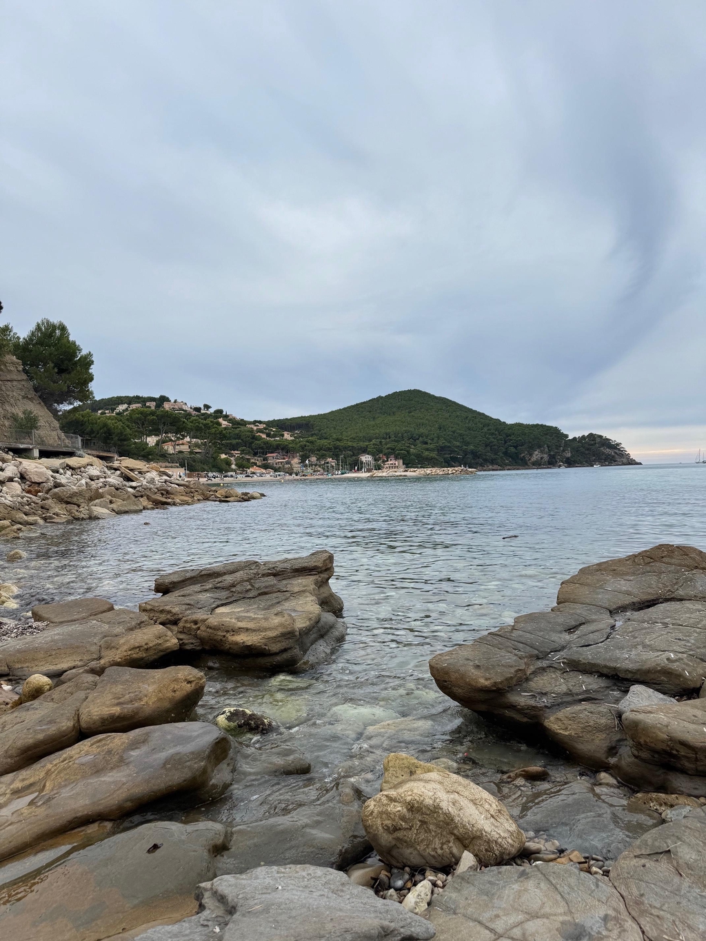 Plage de la Madrague à Saint-Cyr-sur-mer