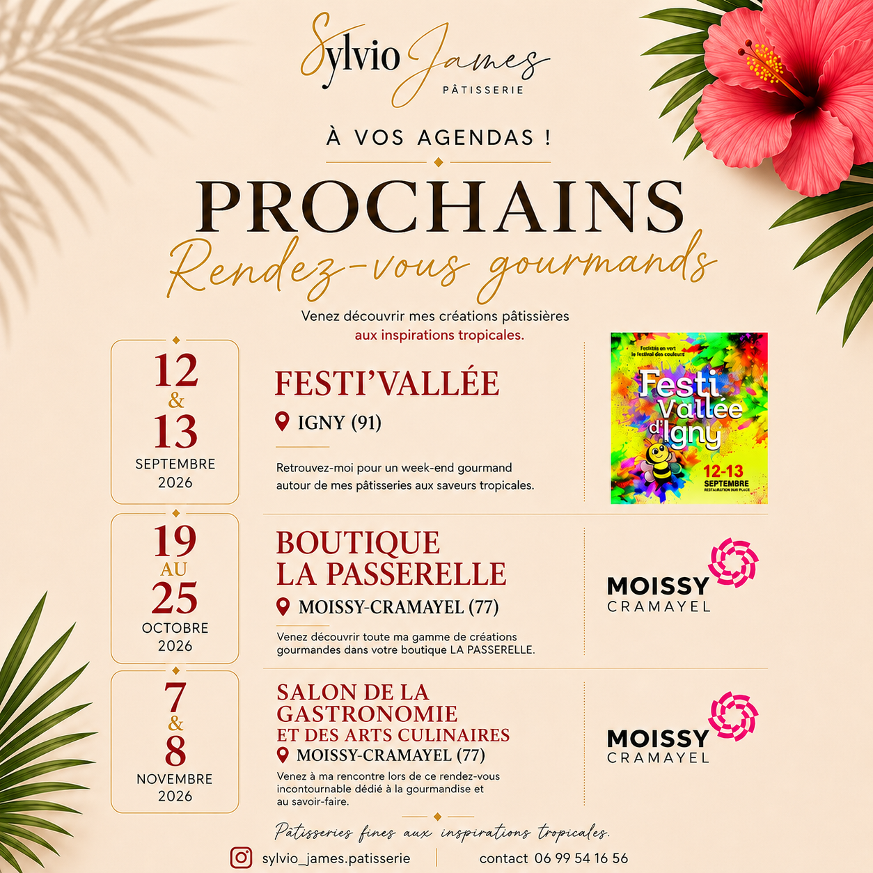 Les prochains rendez-vous gourmands