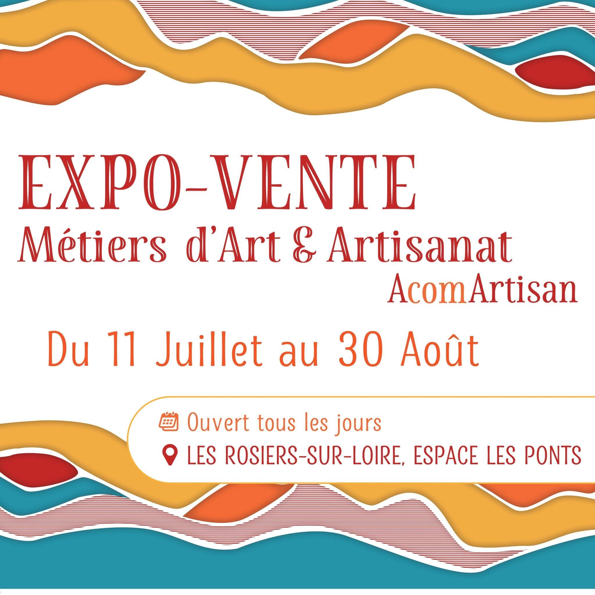 Exposition-vente de tissage artisanal chez Acomartisan jusqu'au 30 août