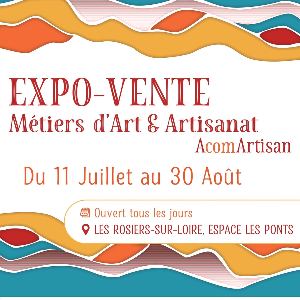 Exposition-vente de tissage artisanal chez Acomartisan jusqu'au 30 août