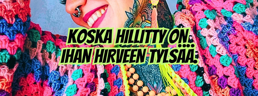 Up the Wazoo Apparel, koska hillitty on ihan hirveen tylsää. Verkkokauppa täynnä ihastuttavan värikkäitä kotimaisia, käsityönä valmistettuja koruja ja asusteita rohkeasti pukeutuville persoonille!