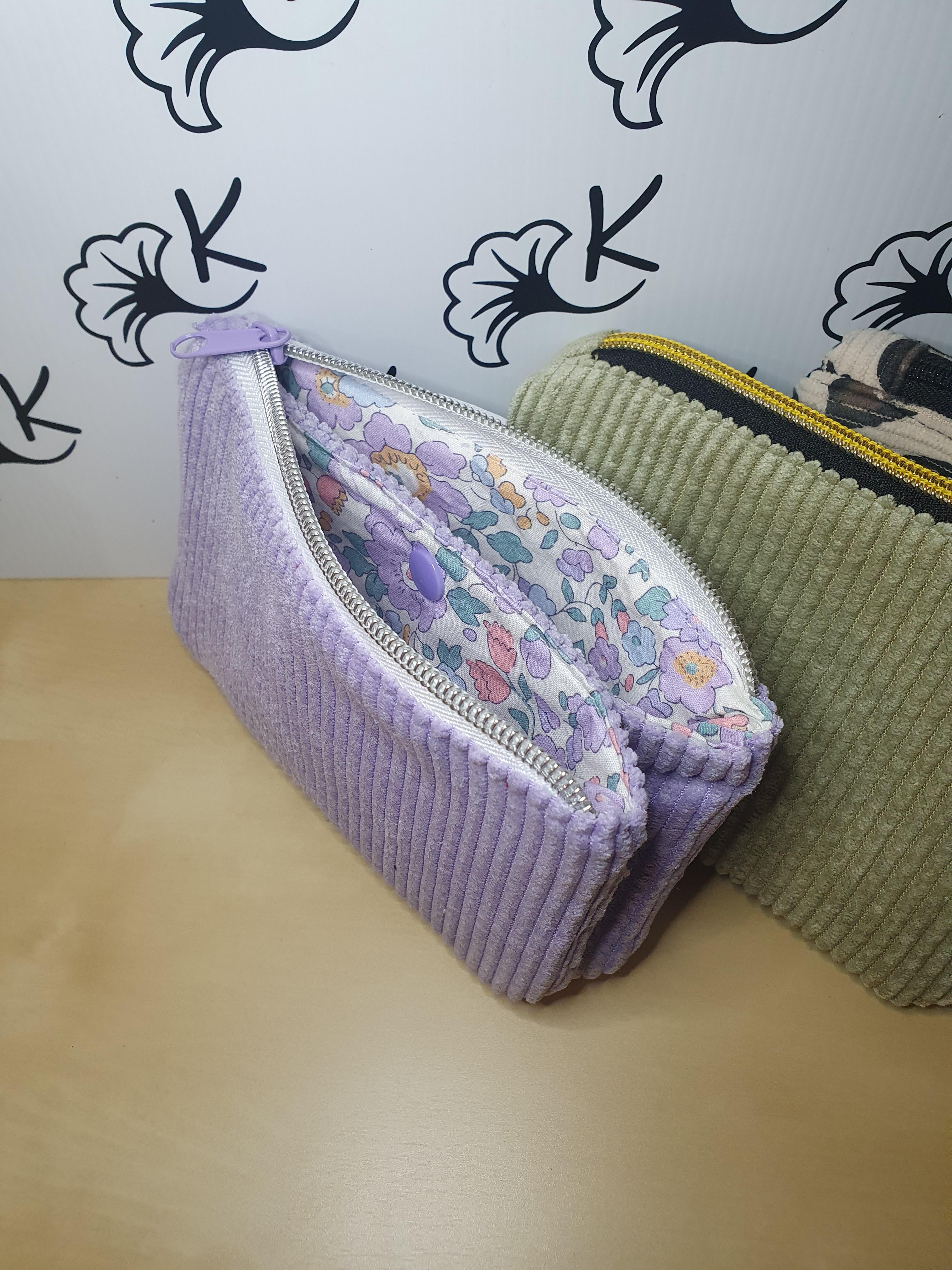 Pochette zippée Amy à créer