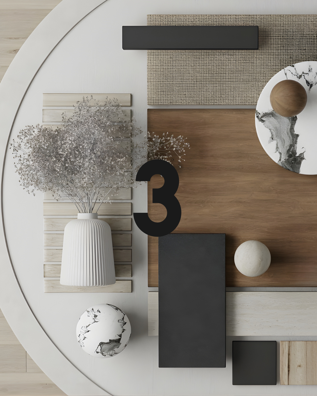 CHOIX DES MATÉRIAUX, MOBILIER ET FINITION