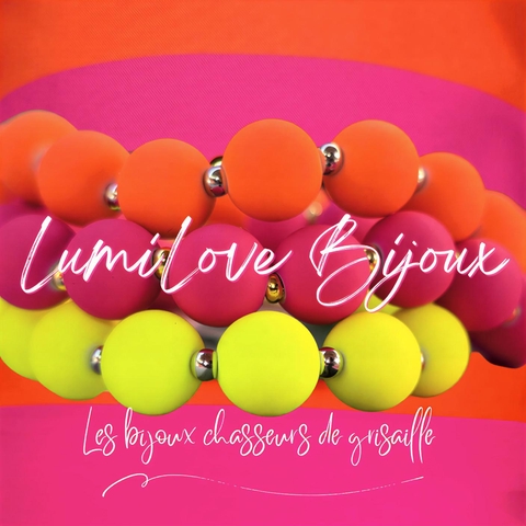 LumiLove Bijoux 
Les bijoux chasseurs de grisaille
Bienvenue chez LumiLove Bijoux 🌞
Vous avez besoin de couleurs 🌈... d’originalité 🍒... d’évasion ✈️... de bonne humeur 🤩 ? Vous êtes au bon endroit !
LumiLove Bijoux se charge de créer pour vous, avec amour et passion des bijoux fantaisie qui ne passeront pas inaperçus tant pour leur originalité que pour la good vibes qui s’en dégage.
Toutes les créations sont pensées et crées dans un seul but, procurer un "wouahou" et un smile au premier regard.
Alors laissez-vous embarquer par l’univers de LumiLove Bijoux qui vous souhaite un joli voyage dans sa boutique.
✈️🌴🐚🌊🐠🌸🏖🐡🦐🍒🥥🐟🩷⛵️🌈