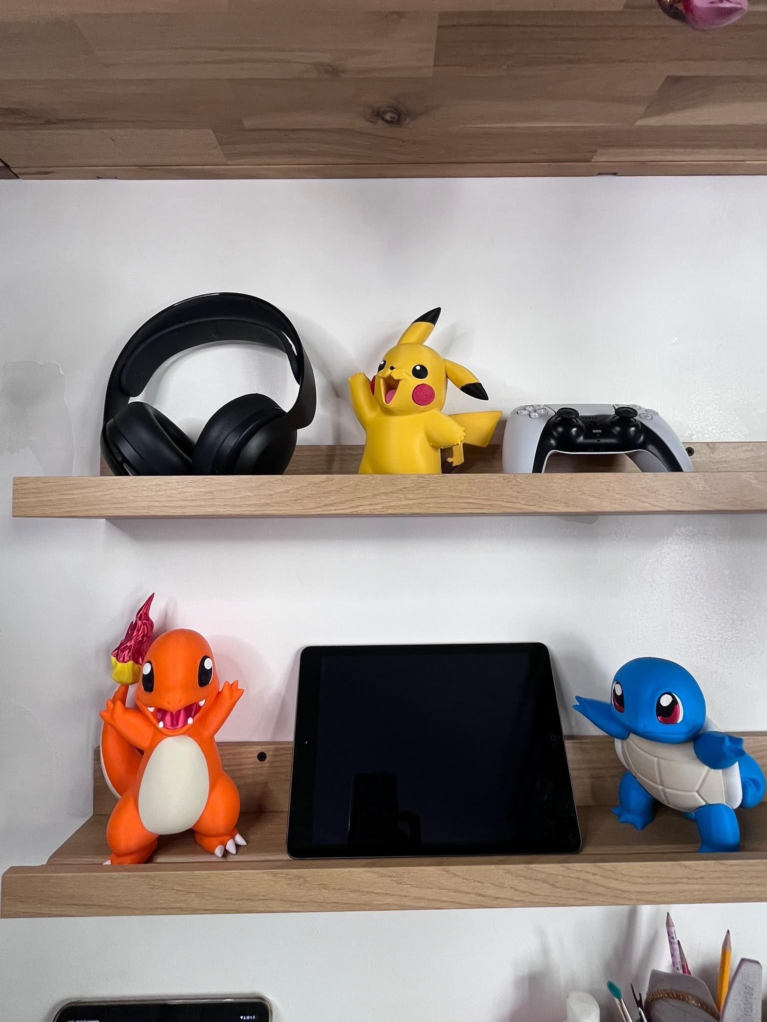 Impressions 3D sur étagères 