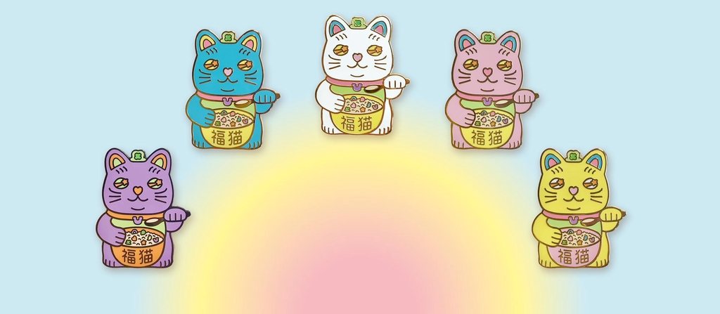 Feline’ Lucky? Shop Pins