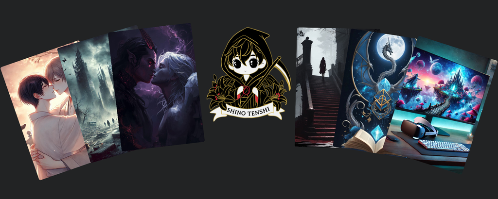 Dark Genre Autor, Gayromance, Thriller, Dystopie, Isekai, Fantasy, Gayromantasy, Bücher, Shino Tenshi