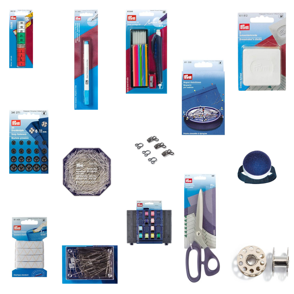 Stofscharen, ritsen, naaigaren, meetwaren,..