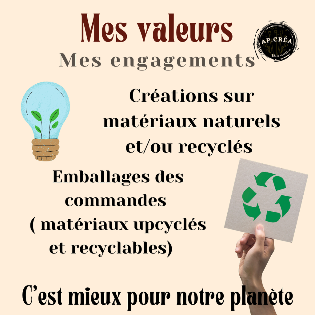 Mes valeurs artistiques