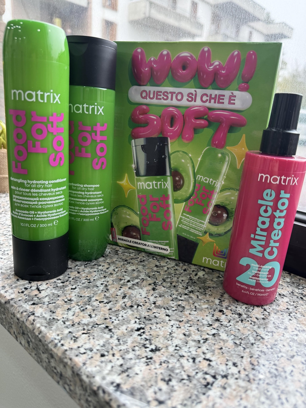 Kit  3 prodotti capelli secchi