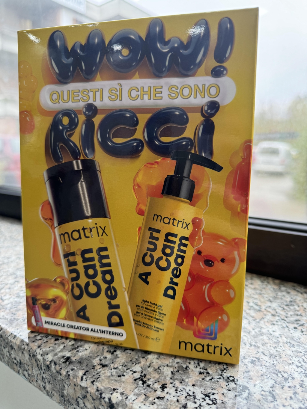 Kit 3 prodotti per il riccio 