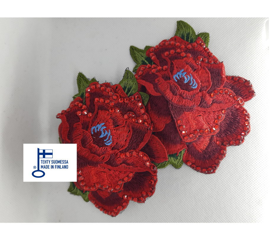 Uniikit tasselit pastiet puuhkat koristelut koristeet Cora Garnet Collection tasselikauppa