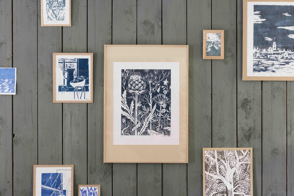 Gravures et dessins originaux de Virginie Brégeon
