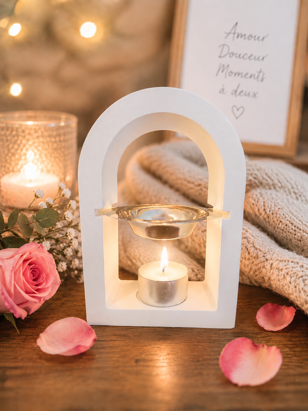 ✦ Utiliser vos fondants parfumés avec un brûleur