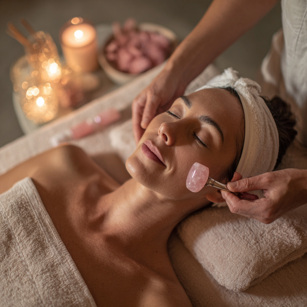 Effet lifting, drainage lymphatique et détente profonde