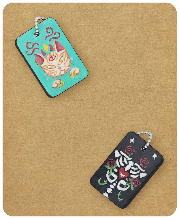 Catégories pour porte-clés