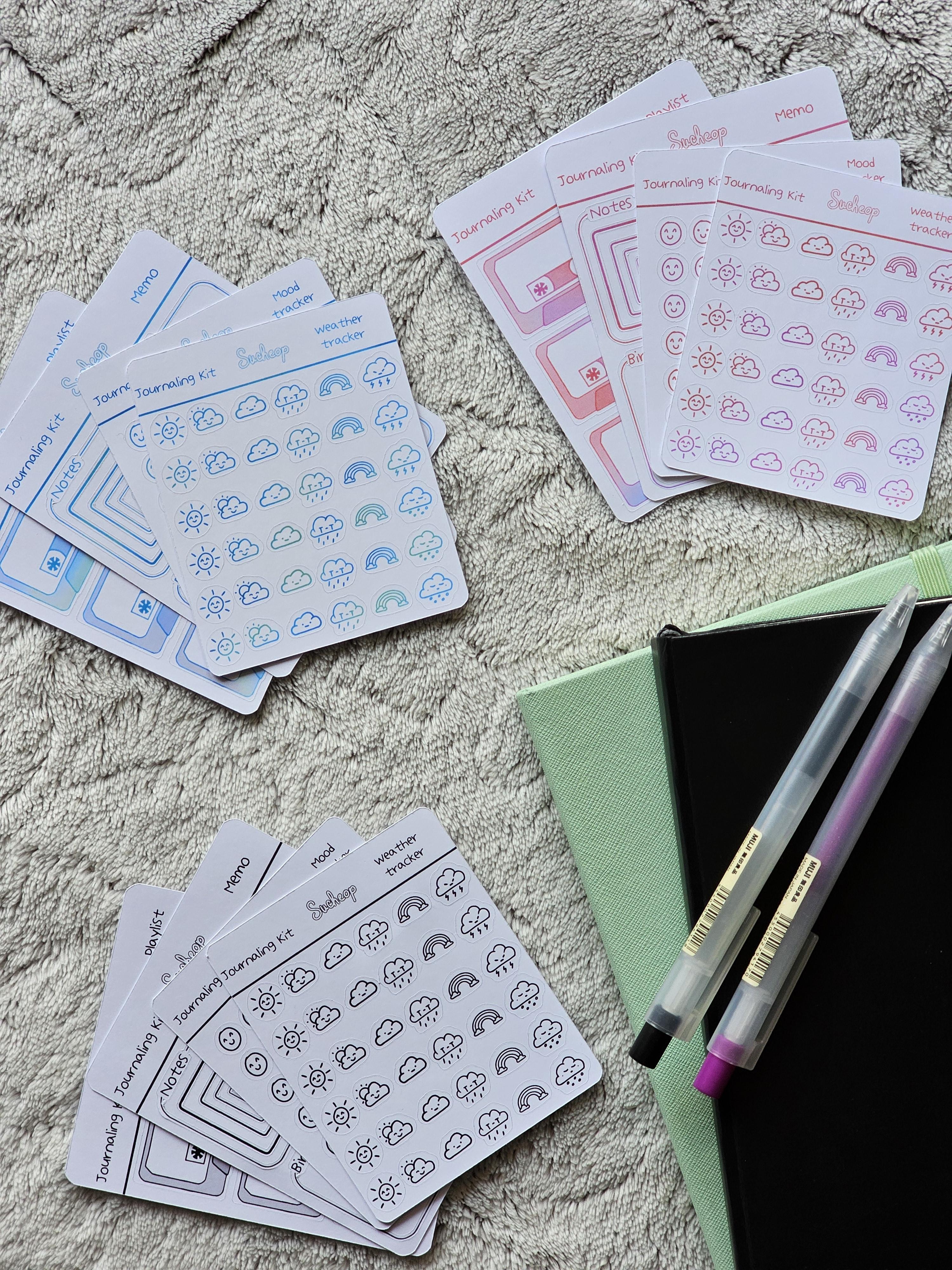 Planches de stickers