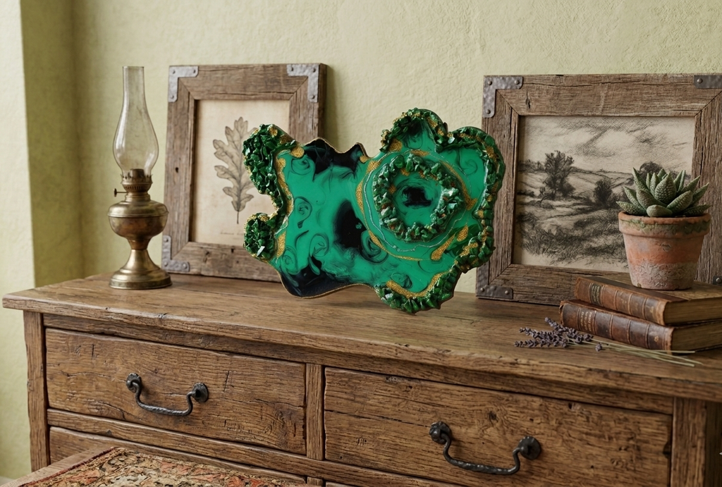 Décoration verte à poser