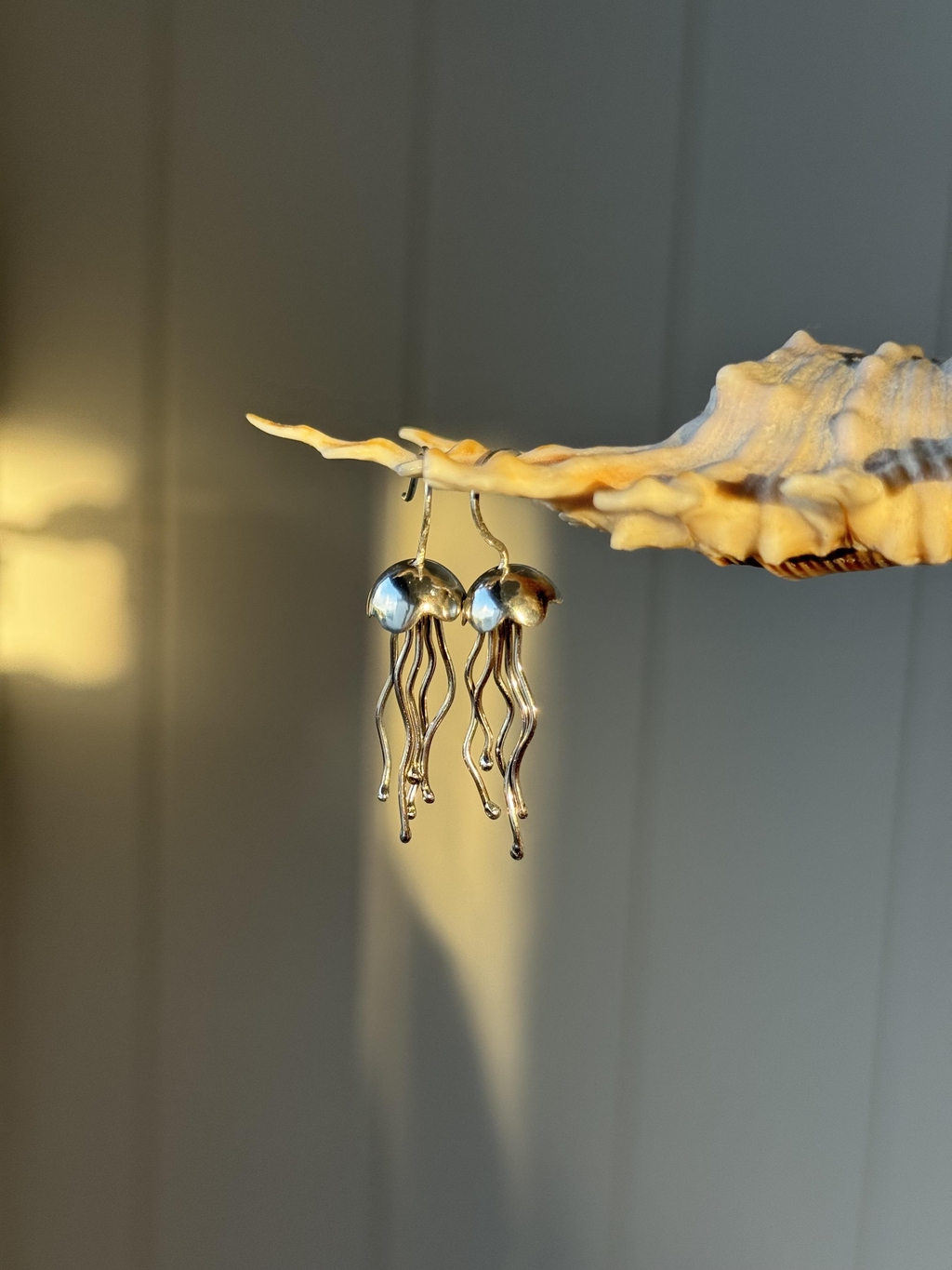 Hand crafter Sterling Silver earrings