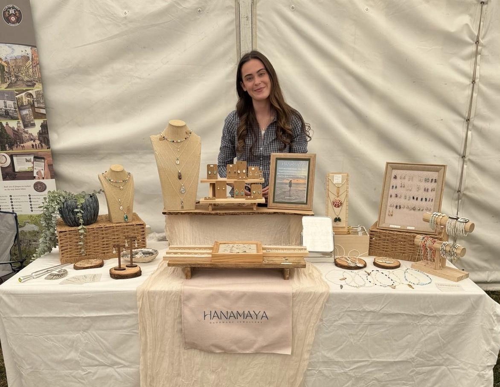 Pembrokeshire agricultural show craft marquee stand