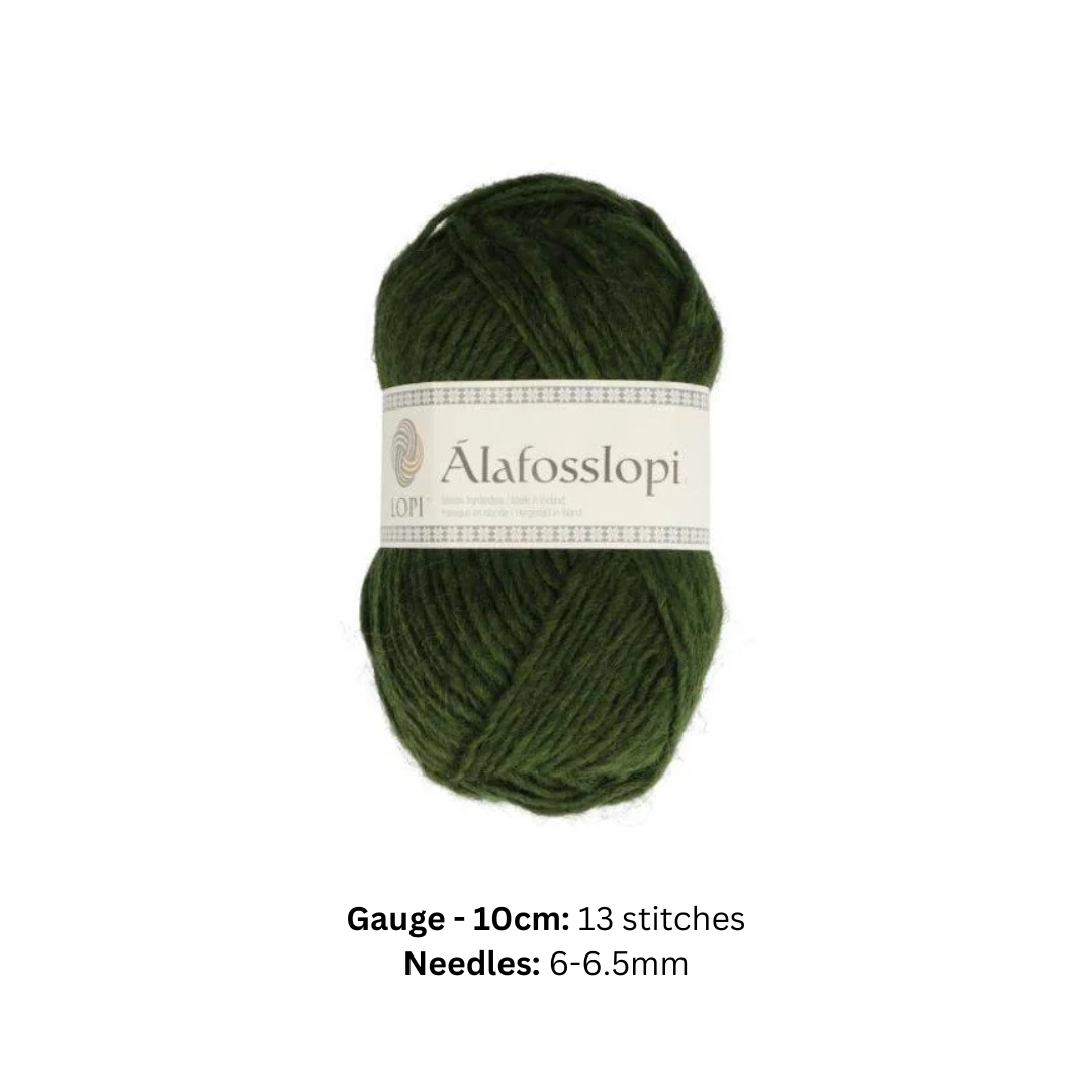 100% Wool
13 Sts - 10cm