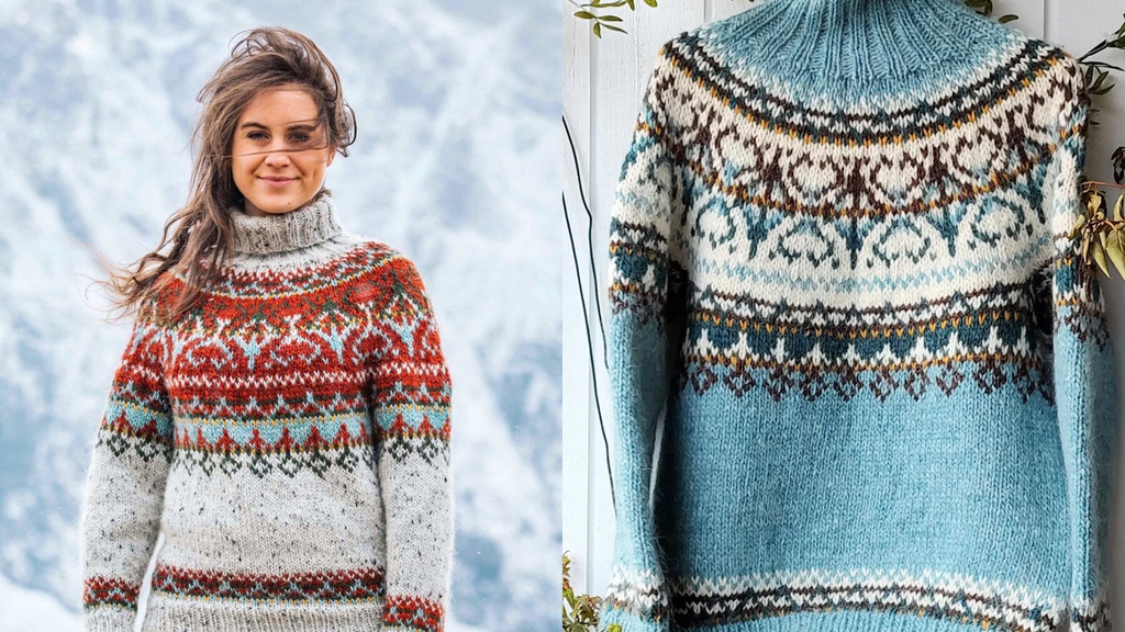 Linka Neumann Yarn Kits
Alasuq Sweater