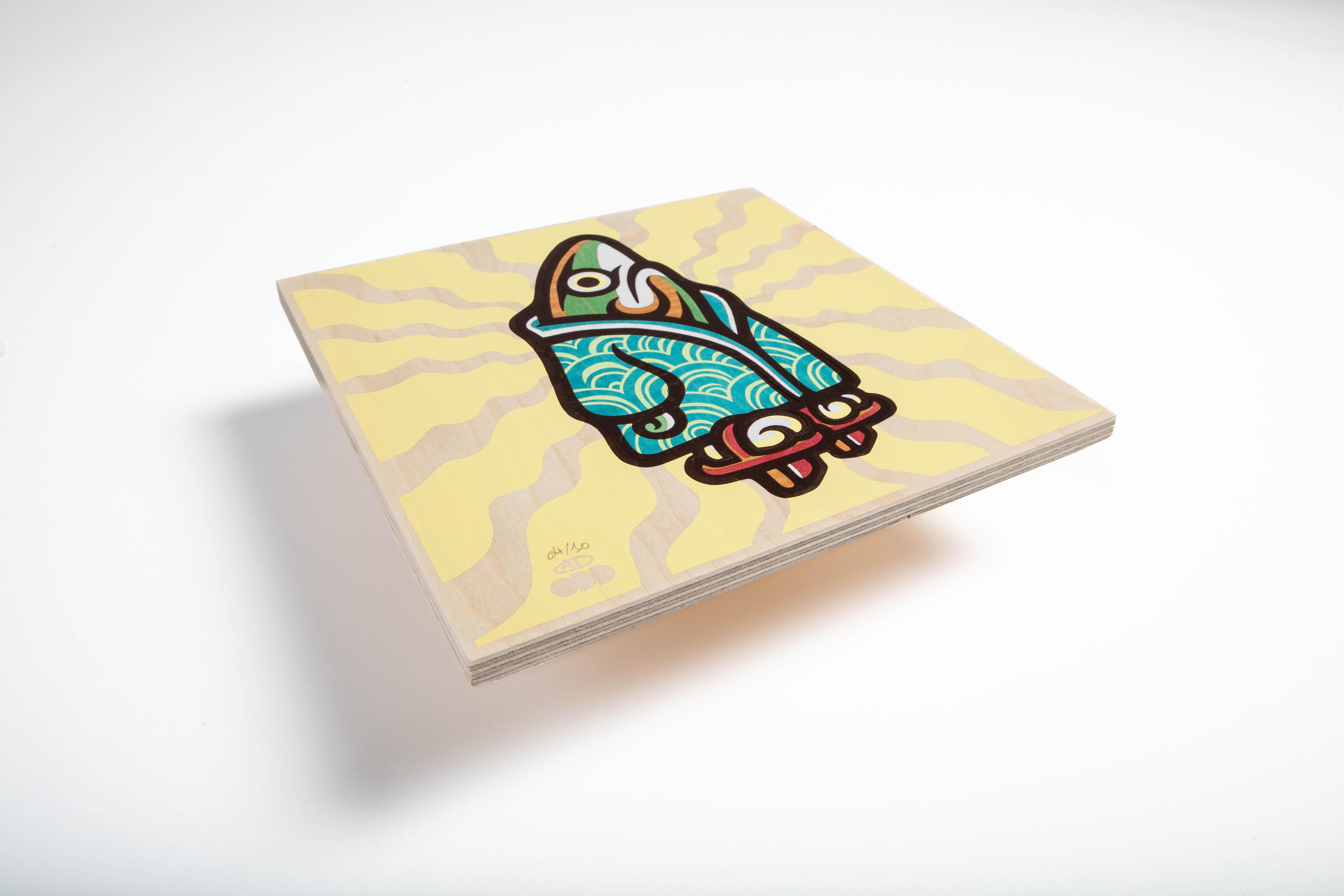 iwana bozu tableau marqueterie