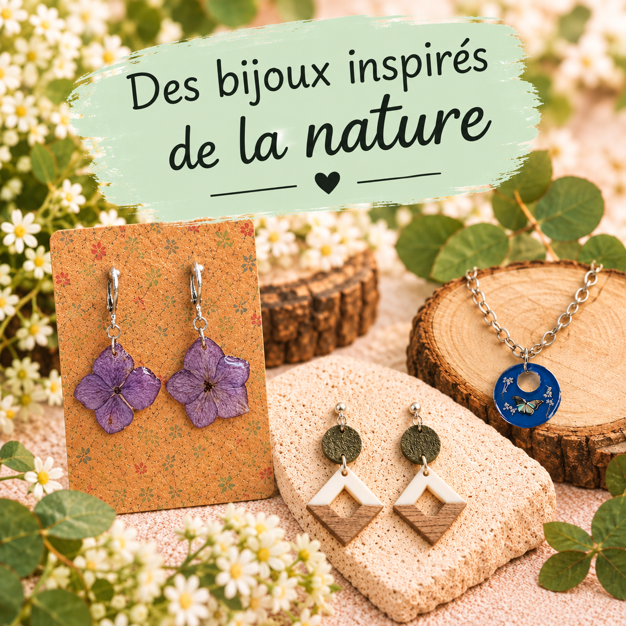 Bijoux inspirés de la nature