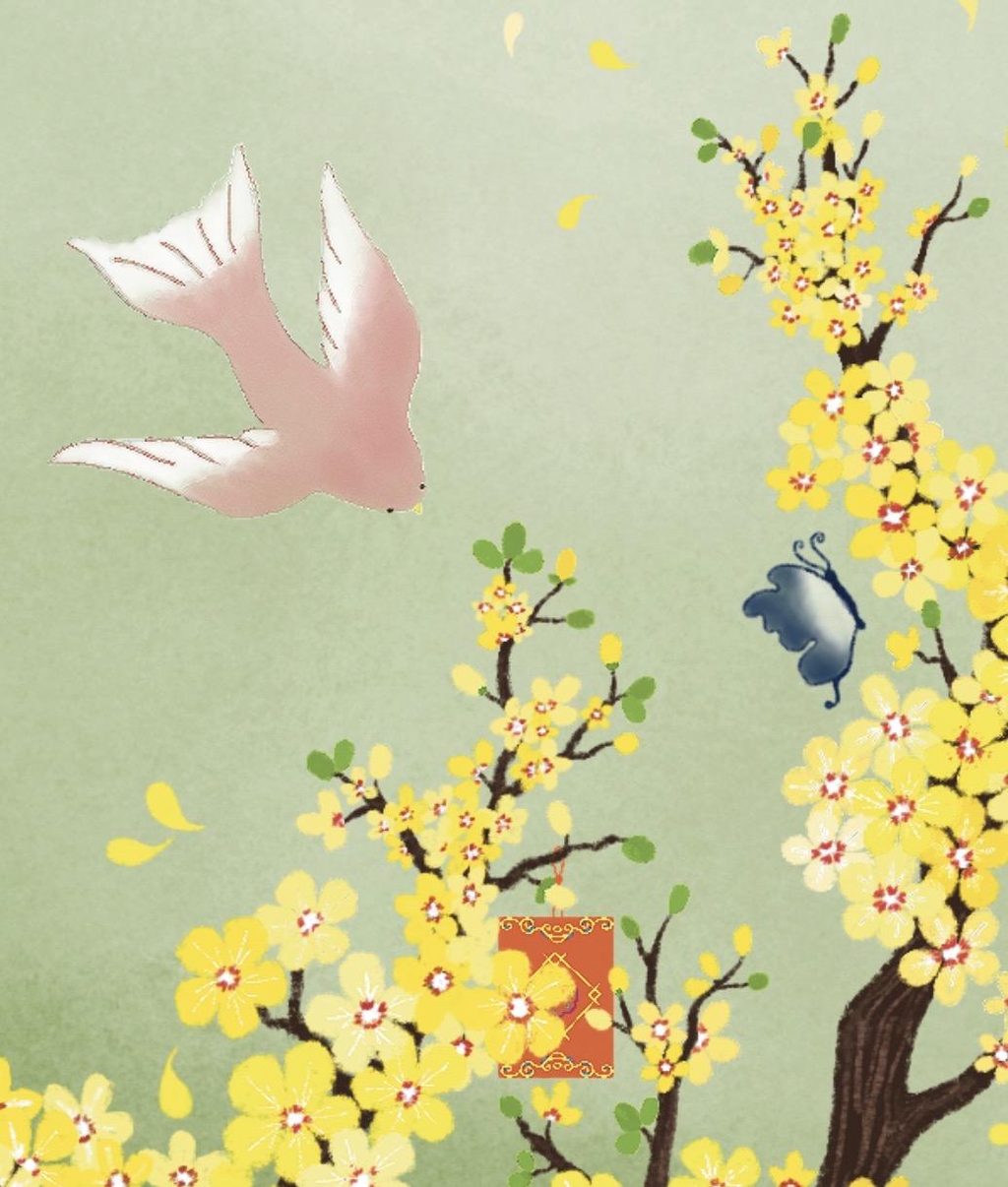 Illustrations inspirées de l’Asie par Atelier Chân