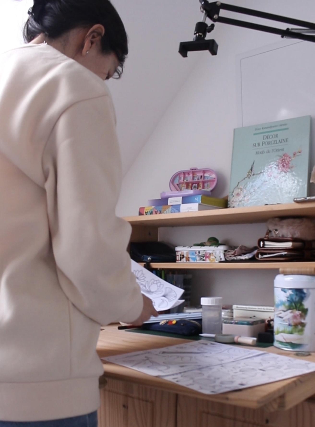 Les coulisses d’Atelier Chân illustratrice, à découvrir sur Youtube à travers les blogs