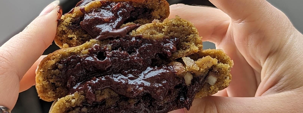 Cookie au cœur coulant