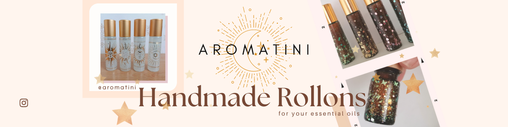 Aromatini - Handmade Rollons for your essential oils - Rollons bonitos -