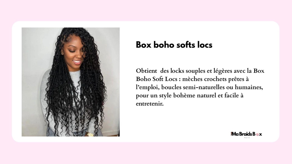 Box boho softs locs